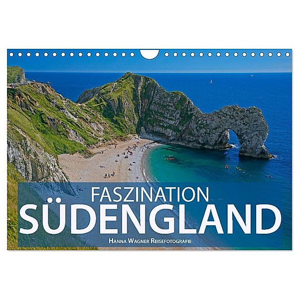 Faszination Südengland (Wandkalender 2025 DIN A4 quer), CALVENDO Monatskalender, Calvendo, Hanna Wagner