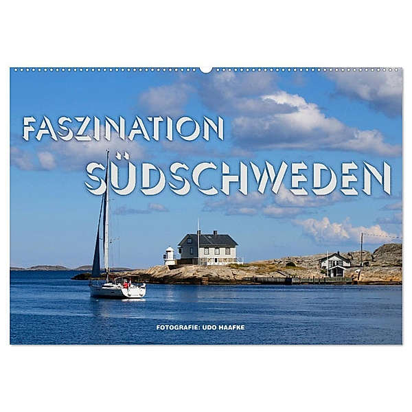Faszination Südschweden 2024 (Wandkalender 2024 DIN A2 quer), CALVENDO Monatskalender, Udo Haafke