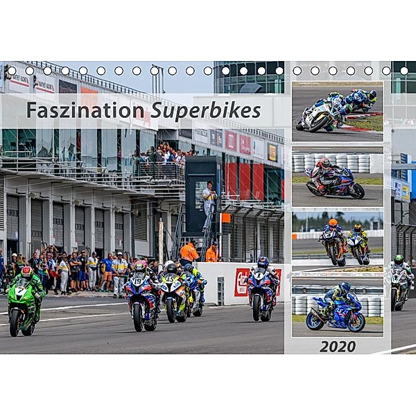 Faszination Superbikes (Tischkalender 2020 DIN A5 quer), Dieter-M. Wilczek & Michael Schweinle