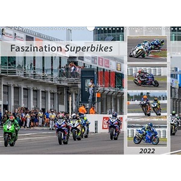 Faszination Superbikes (Wandkalender 2022 DIN A3 quer), Dieter-M. Wilczek & Michael Schweinle