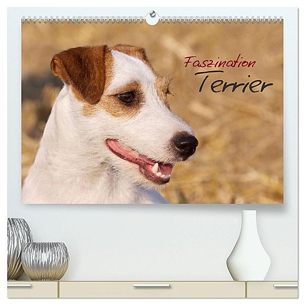 Faszination Terrier (hochwertiger Premium Wandkalender 2024 DIN A2 quer), Kunstdruck in Hochglanz, Nadine Gerlach