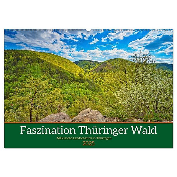 Faszination Thüringer Wald (Wandkalender 2025 DIN A2 quer), CALVENDO Monatskalender, Calvendo, Torsten Irmer