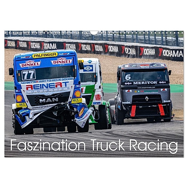 Faszination Truck Racing (Wandkalender 2024 DIN A3 quer), CALVENDO Monatskalender, Dieter Wilczek