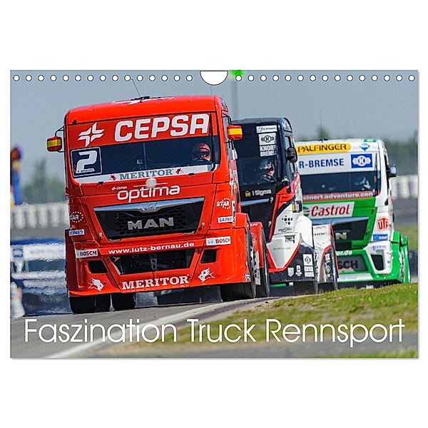 Faszination Truck Rennsport (Wandkalender 2024 DIN A4 quer), CALVENDO Monatskalender, Dieter Wilczek
