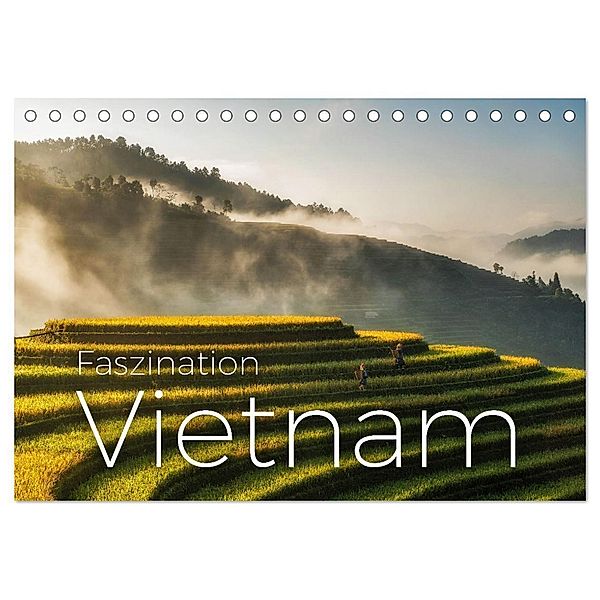 Faszination Vietnam (Tischkalender 2024 DIN A5 quer), CALVENDO Monatskalender, M. Scott