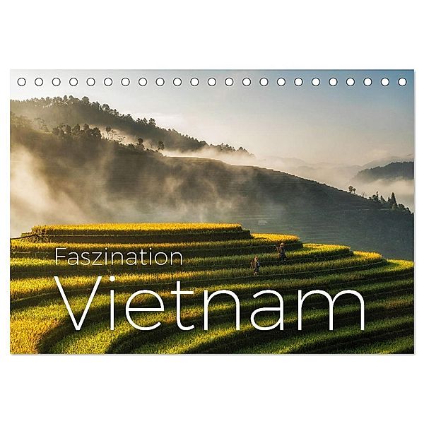 Faszination Vietnam (Tischkalender 2025 DIN A5 quer), CALVENDO Monatskalender, Calvendo, M. Scott