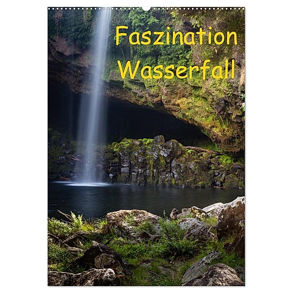 Faszination Wasserfall (Wandkalender 2024 DIN A2 hoch), CALVENDO Monatskalender, Thomas Klinder