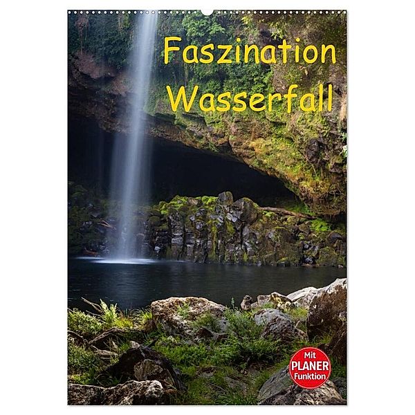 Faszination Wasserfall (Wandkalender 2024 DIN A2 hoch), CALVENDO Monatskalender, Thomas Klinder