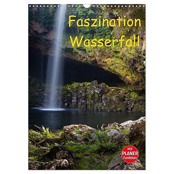 Faszination Wasserfall (Wandkalender 2024 DIN A3 hoch), CALVENDO Monatskalender, Thomas Klinder