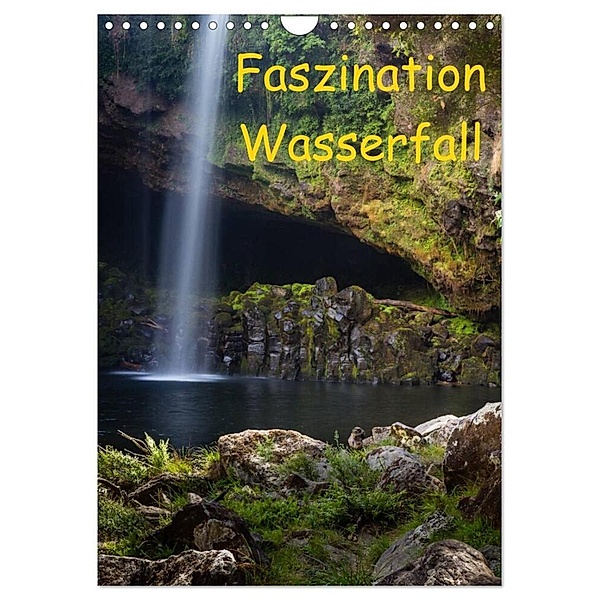 Faszination Wasserfall (Wandkalender 2024 DIN A4 hoch), CALVENDO Monatskalender, Thomas Klinder