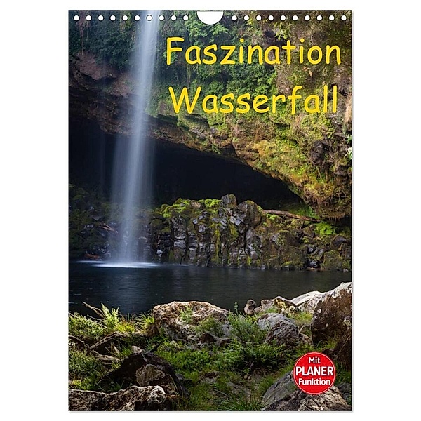 Faszination Wasserfall (Wandkalender 2024 DIN A4 hoch), CALVENDO Monatskalender, Thomas Klinder