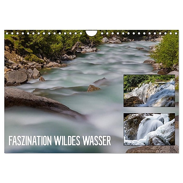 Faszination wildes Wasser (Wandkalender 2024 DIN A4 quer), CALVENDO Monatskalender, MoNo-Foto