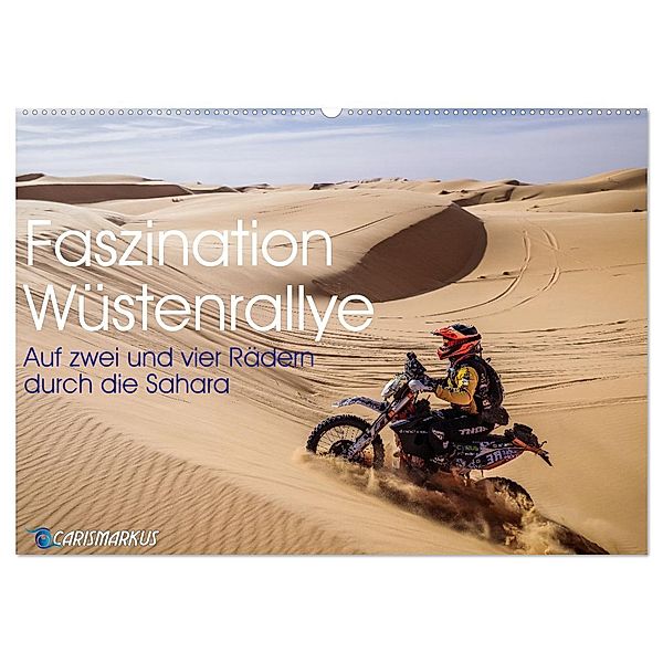Faszination Wüstenrallye (Wandkalender 2024 DIN A2 quer), CALVENDO Monatskalender, Carismarkus