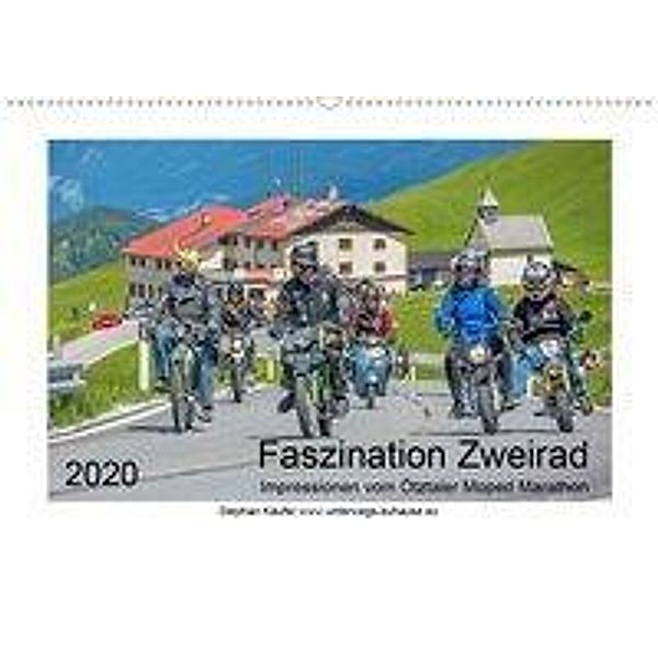 Faszination Zweirad - Impressionen vom Ötztaler Moped Marathon (Wandkalender 2020 DIN A2 quer), Stephan Käufer