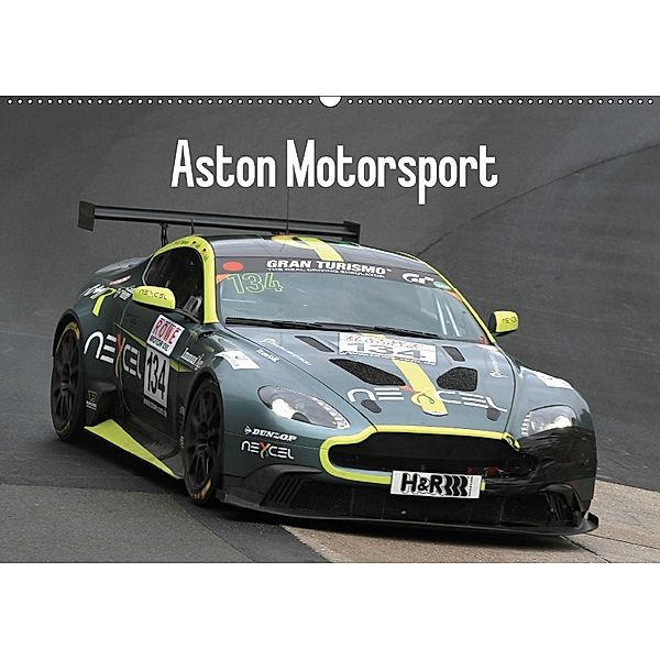 Faszinierende Aston Martin Fahrzeuge, aufgenommen bei Motorsport Veranstaltungen in Deutschland. (Monatskalender, 14 Sei, Thomas Morper