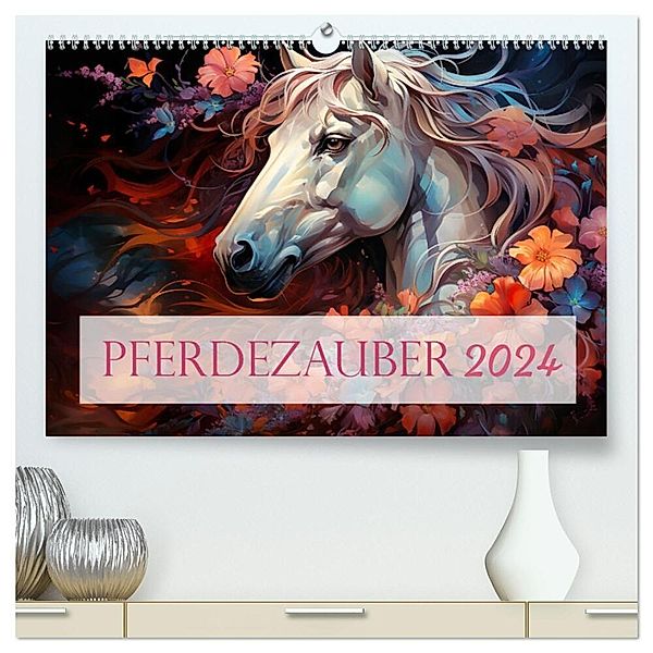 Faszinierende Begleiter (hochwertiger Premium Wandkalender 2024 DIN A2 quer), Kunstdruck in Hochglanz, Calvendo, Ally Bee