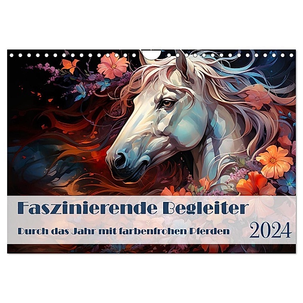 Faszinierende Begleiter (Wandkalender 2024 DIN A4 quer), CALVENDO Monatskalender, Calvendo, Ally Bee