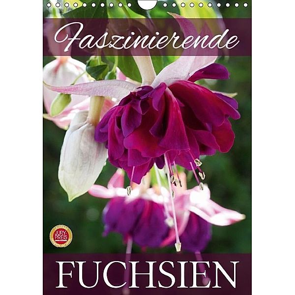 Faszinierende Fuchsien (Wandkalender 2017 DIN A4 hoch), Martina Cross