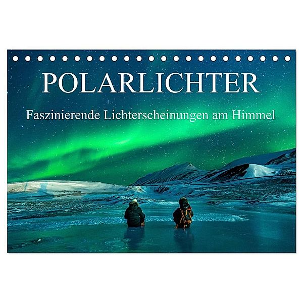 Faszinierende Lichterscheinungen am Himmel - Polarlichter (Tischkalender 2024 DIN A5 quer), CALVENDO Monatskalender, Frank Gayde