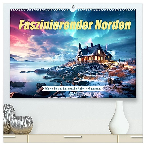 Faszinierender Norden (hochwertiger Premium Wandkalender 2024 DIN A2 quer), Kunstdruck in Hochglanz, Cathrin Illgen
