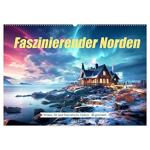 Faszinierender Norden (Wandkalender 2024 DIN A2 quer), CALVENDO Monatskalender, Cathrin Illgen