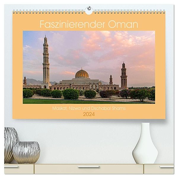 Faszinierender Oman (hochwertiger Premium Wandkalender 2024 DIN A2 quer), Kunstdruck in Hochglanz, Thomas Riedel