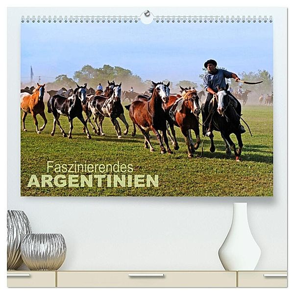 Faszinierendes Argentinien (hochwertiger Premium Wandkalender 2025 DIN A2 quer), Kunstdruck in Hochglanz, Calvendo, Bernd Zillich