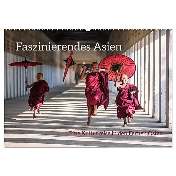 Faszinierendes Asien - Eine Kulturreise in den Fernen Osten (Wandkalender 2024 DIN A2 quer), CALVENDO Monatskalender, Matteo Colombo