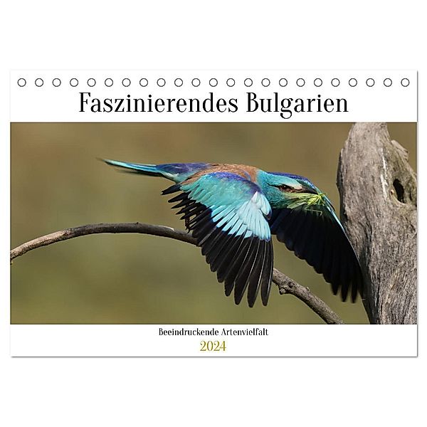 Faszinierendes Bulgarien (Tischkalender 2024 DIN A5 quer), CALVENDO Monatskalender, Winfried Erlwein