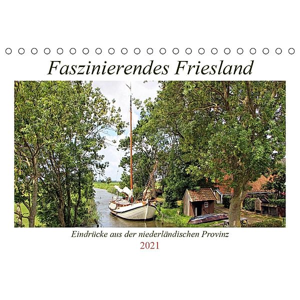 Faszinierendes Friesland (Tischkalender 2021 DIN A5 quer), Marijke Lichte