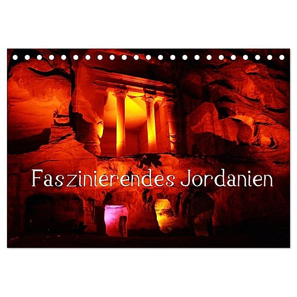 Faszinierendes Jordanien (Tischkalender 2024 DIN A5 quer), CALVENDO Monatskalender, Karsten-Thilo Raab