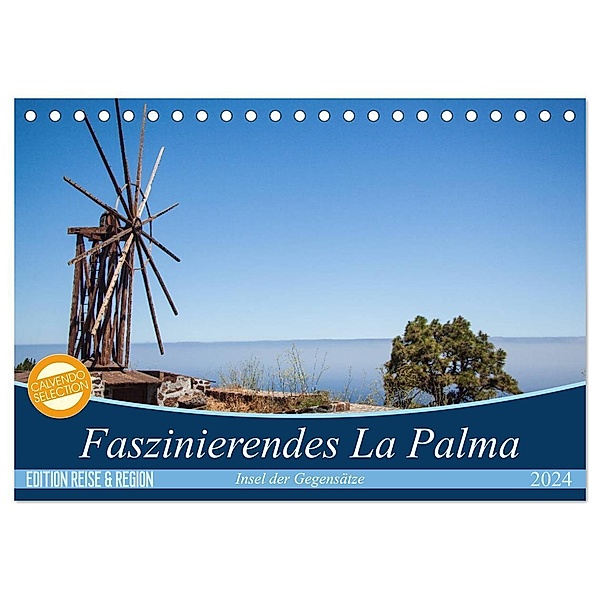 Faszinierendes La Palma (Tischkalender 2024 DIN A5 quer), CALVENDO Monatskalender, ralf kaiser