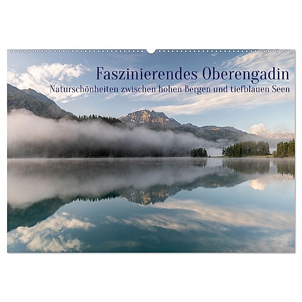 Faszinierendes Oberengadin (Wandkalender 2024 DIN A2 quer), CALVENDO Monatskalender, Anna-Barbara Utelli