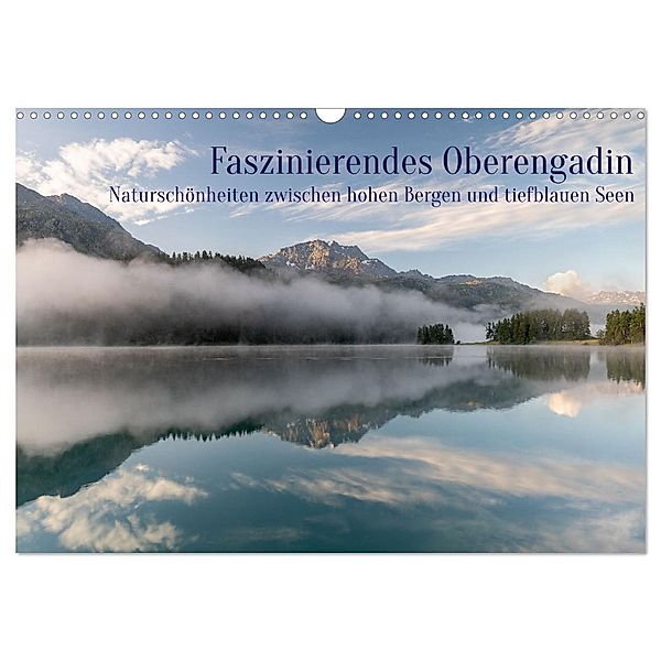 Faszinierendes Oberengadin (Wandkalender 2024 DIN A3 quer), CALVENDO Monatskalender, Anna-Barbara Utelli
