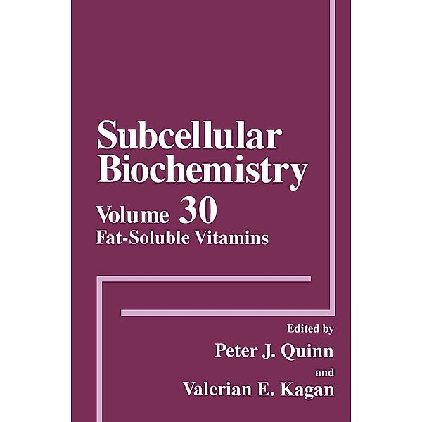 Fat-Soluble Vitamins / Subcellular Biochemistry Bd.30