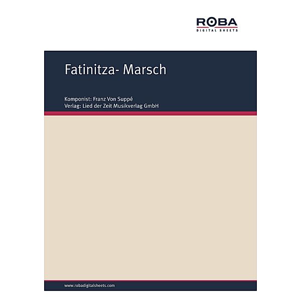 Fatinitza- Marsch, Richard Genée, Franz Von Suppé, F. Zell