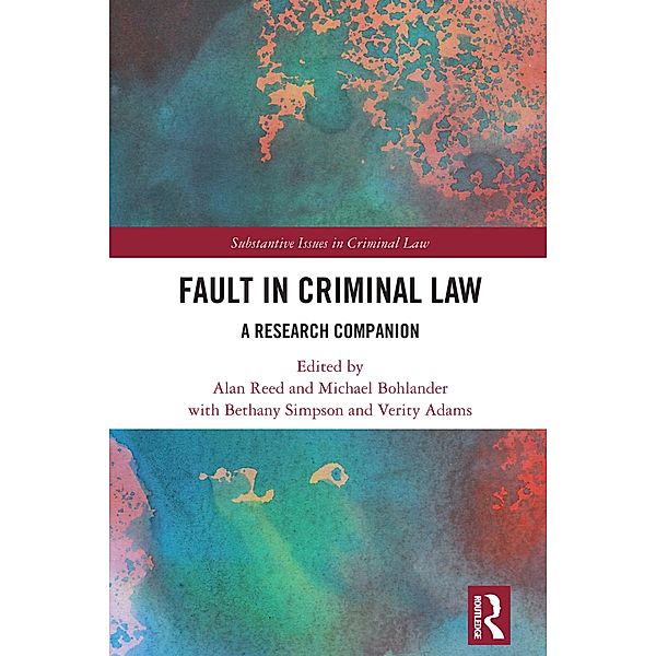 Fault in Criminal Law