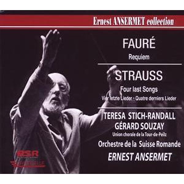 Faure-Requiem/Strauss-Vier Let, Ernest Anserment