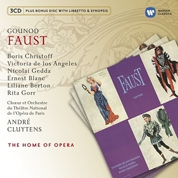 Faust (Ga), Cluytens, Gedda, Angeles, Christoff