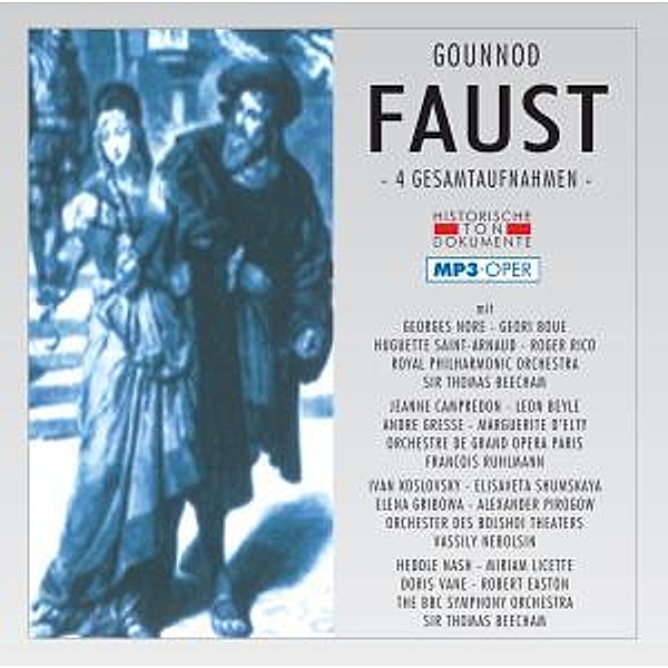 Faust (Margarethe)-Mp3 Oper, Philharmonic Orch.& Chorus, Chor & Orch.D.Bolshoi
