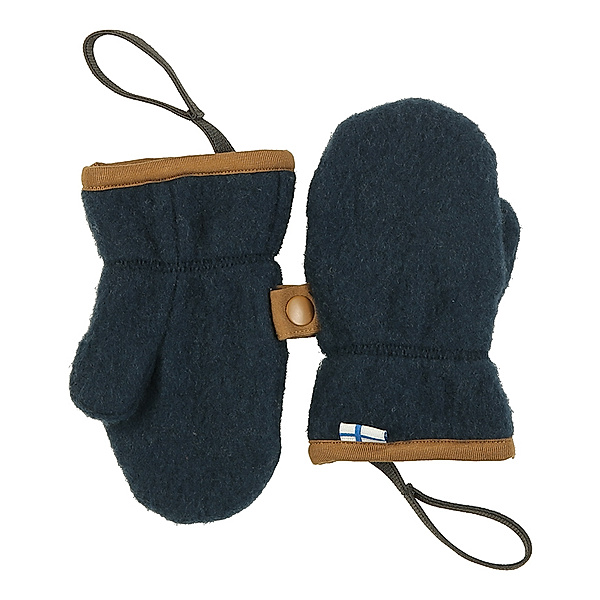 finkid Fausthandschuhe NUPUJUSSI WOOL mit Wolle in navy