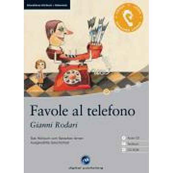 Favole al telefono, 1 Audio-CD, 1 CD-ROM u. Textbuch, Gianni Rodari