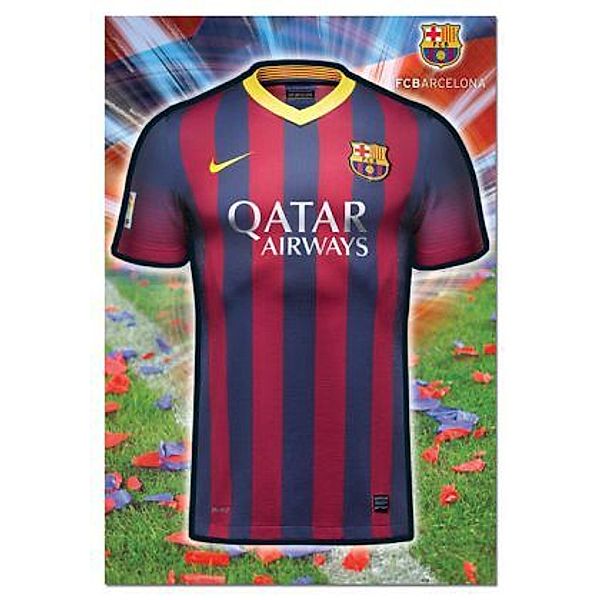 FC Barcelona 2 in 1 Shirt (Konturenpuzzle)