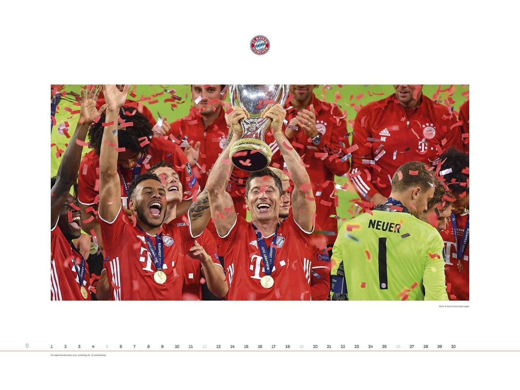 FC Bayern München 2021 - Kalender bei Weltbild.ch bestellen