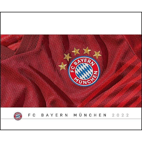 FC Bayern München 2022 Wand-Kalender - Fußball-Kalender - Fan-Kalender - 60x50 - Sport, FC Bayern München AG