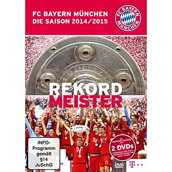 FC Bayern München - Die Saison 2014/2015: Rekordmeister, FC Bayern 14, 15, 2dvd