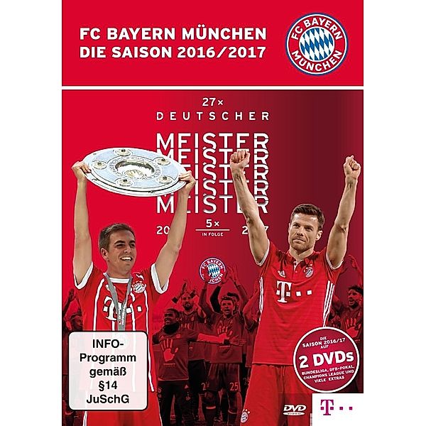 FC Bayern München - Die Saison 2016/2017, FC Bayern 16, 17, 2dvd