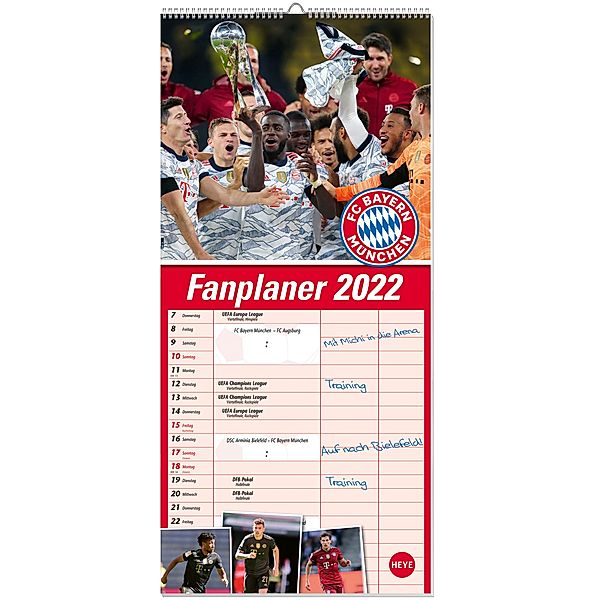 FC Bayern München Fanplaner 2022