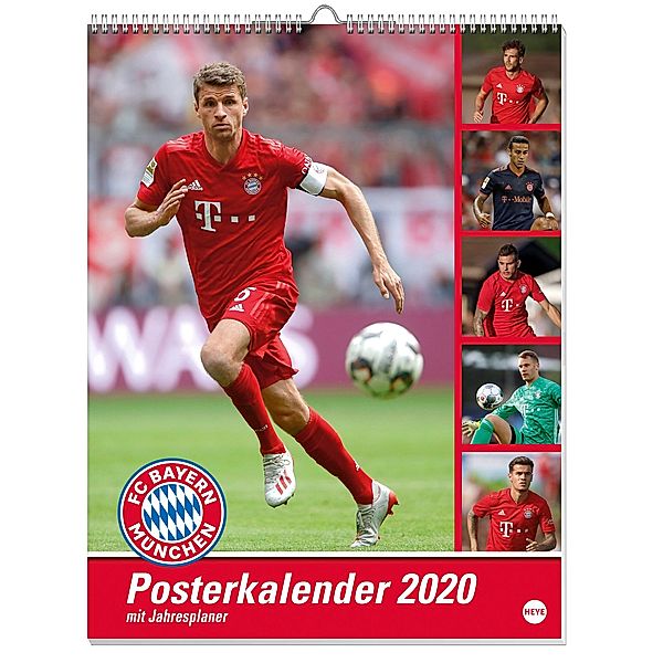 FC Bayern München Posterkalender 2020