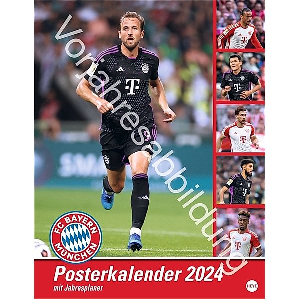 FC Bayern München Posterkalender 2025